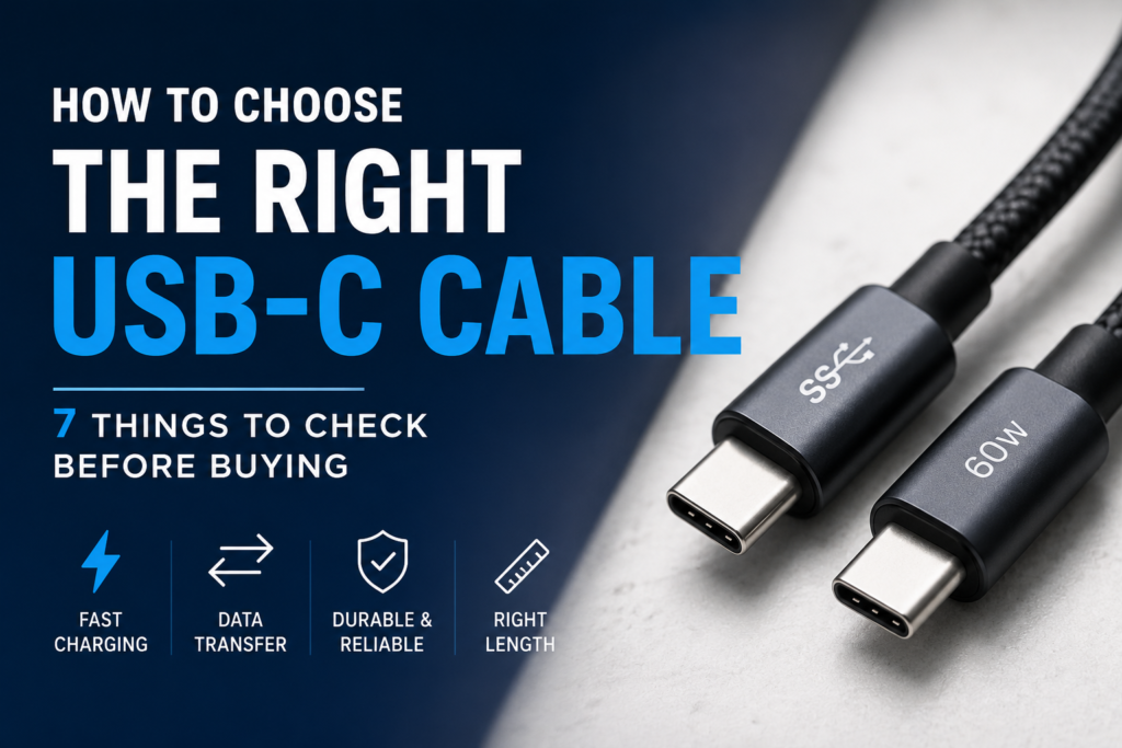 USB-C cable buying guide